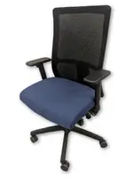 Blue Hon Mesh Back Rolling Office Chair