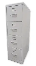 Putty Hon 4 Drawer Vertical file Cabinet - 48.75
