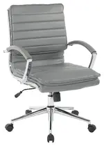 Mid Back Conference Room Chair with Arms