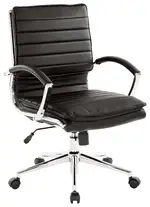 Mid Back Conference Room Chair with Arms