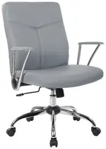 Mid Back Conference Room Chair with Flip Up Arms