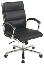 Mid Back Conference Room Chair with Arms