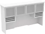 Overhead Hutch with Glass Doors