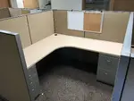 Steelcase Line of 5 Cubicles