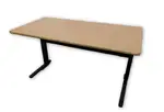 Oak Laminate Flip Top Training Tables