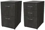 Pair of 2 & 3 Drawer Pedestals for Maverick Desks