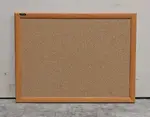 24x18 Quartet Bulletin Board with Wood Frame
