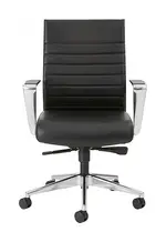 Mid Back Conference Room Chair with Arms