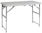 Height Adjustable Folding Table - 48