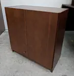 National Solid Wood Cherry 2 Door Storage Cabinet â€“ 30 Inch Wide
