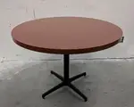 42â€ Round Cherry Laminate Table