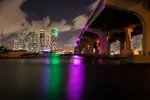 Bridge Over Biscayne Bay Horizontal - Office Wall Art