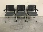 Haworth Rolling Stacking Guest Chair
