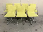 Andreu World Mango Green Flex Executive Armchair