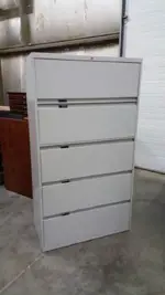 5 Drwer Lateral File Cabinet with Key 