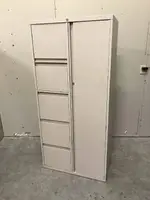 Steelcase File Cabinet with Wardrobe Locker