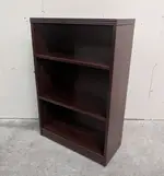 Mahogany Laminate Bookshelf â€“ 31.5 Inch Wide