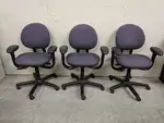 Lavender Steelcase Rolling Office Chairs