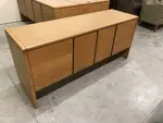Kimball Oak Laminate Storage Credenza - 60x20