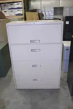 4 Drawer Steelcase Lateral File Cabinet 