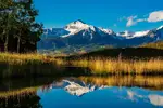 Sunshine Mountain Reflection - Office Wall Art