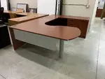 Clearance Cherry U Shaped Desk