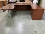 Clearance Cherry U Shaped Desk