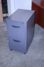2 Drawer Rolling File Cabinet 
