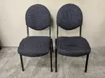 Black Stacking Guest Chairs