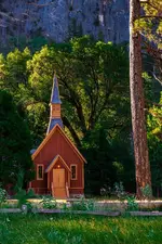 Yosemite Chapel - Office Wall Art