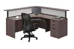 L Shaped Reception Desk