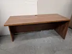 Laminate Desk Shell with Light Cherry Finish