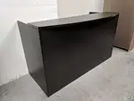 Espresso Laminate Reception Desk