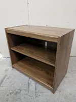 Dark Walnut Bookshelf â€“ 28 Inch Wide