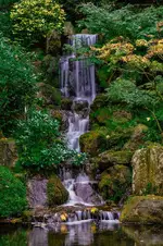 Japanese Falls - Office Wall Art