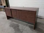 Walnut Laminate Storage Credenza