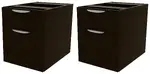 Set of 2 Drawer Hanging Pedestal