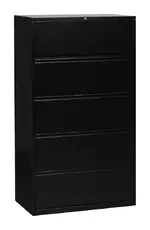 5 Drawer Lateral File Cabinet - 36 Wide