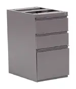 3 Drawer Metal Pedestal Without Top