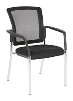 Mesh Back Guest Chair with Arms