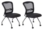 Nesting Chair without Arms - 2 Pack