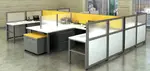 4 Person Workstation Desk