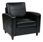 Leather Club Chair