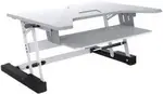 White Desk Riser Sit To Stand