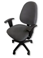 Gray Mid-Back Task Chair