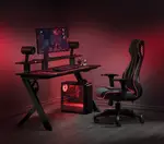 Gaming Desk with LED Lights