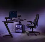 Gaming Desk with LED Lights