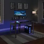 Gaming Desk with LED Lights