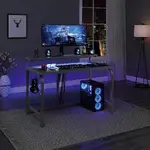 Gaming Desk with LED Lights