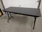 Espresso Laminate Folding Table